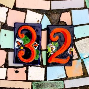 Vintage Spanish Tiles Heavy Duty Terracotta “32” or “23” Bohemian Mosaic Decor